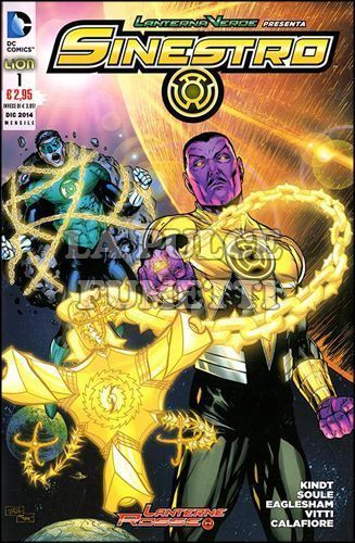 LANTERNA VERDE PRESENTA - SINESTRO #     1